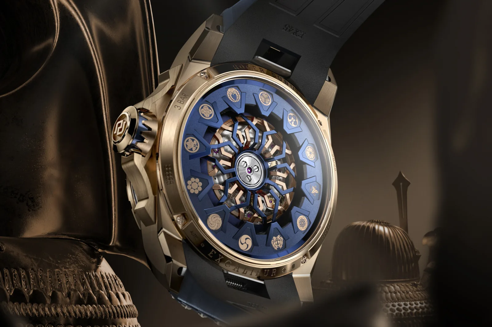 Roger Dubuis'ten Samuray Ruhlu Saat: Excalibur Kabuto Legacy