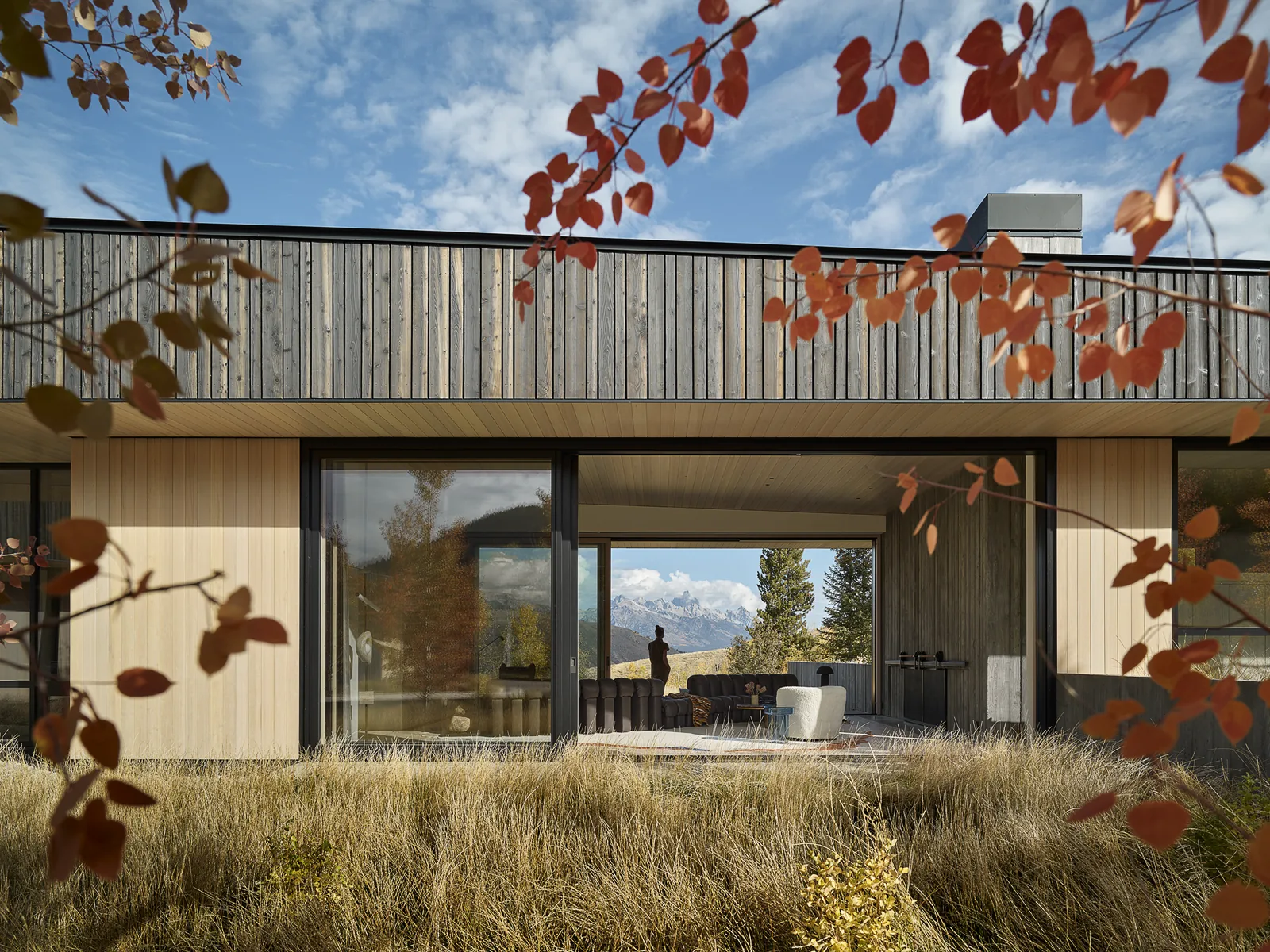 Wyoming'de Bumerang Ev: Doğayla Dans Eden Tasarım